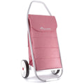 Rolser Com 2-Wheel Folding Trolley - 53L Capacity, 25kg Recommended Load, Coral - R-COH011-1051