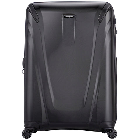 Samsonite Hyperspin Luggage Black, 500x738x330mm, Lightweight, Dual-Sided, Rubber Handles - SuperSaverAU - view 1