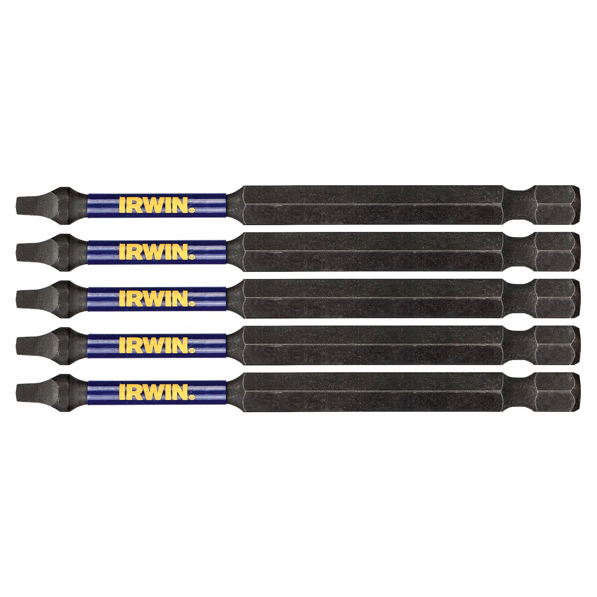 Irwin Impact Bits - 89mm SQ2 - Magnetised - High Strength - 5 Pack - SuperSaverAU - view 2