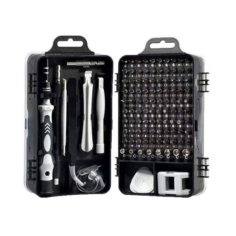 115 Piece Precision Screwdriver Set, Torx Computer Phone Watch Repair Tool Kit - view 2