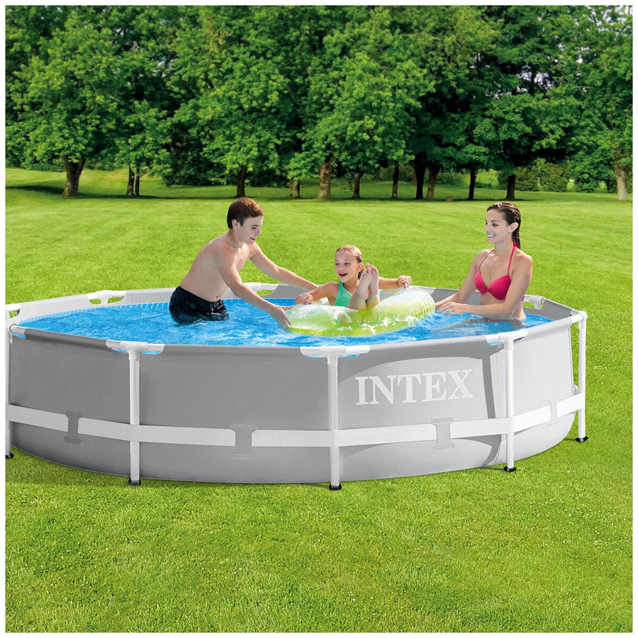 Intex Prism Frame Premium Pool Set 3.05M x 76cm - SuperSaverAU - view 1
