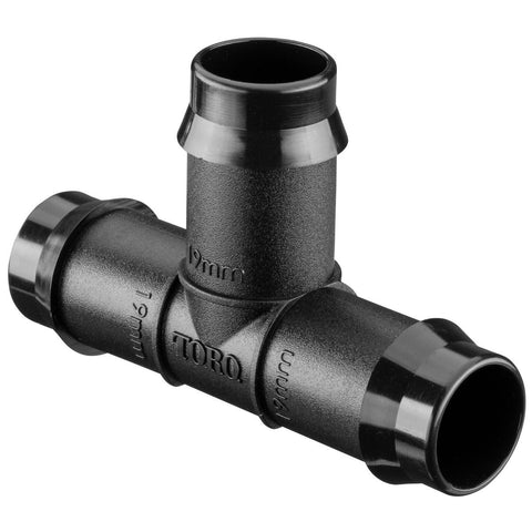 Toro 19mm Barbed Tee - Polypropylene - Durable - Improved Flow Dynamics - SuperSaverAU - view 1