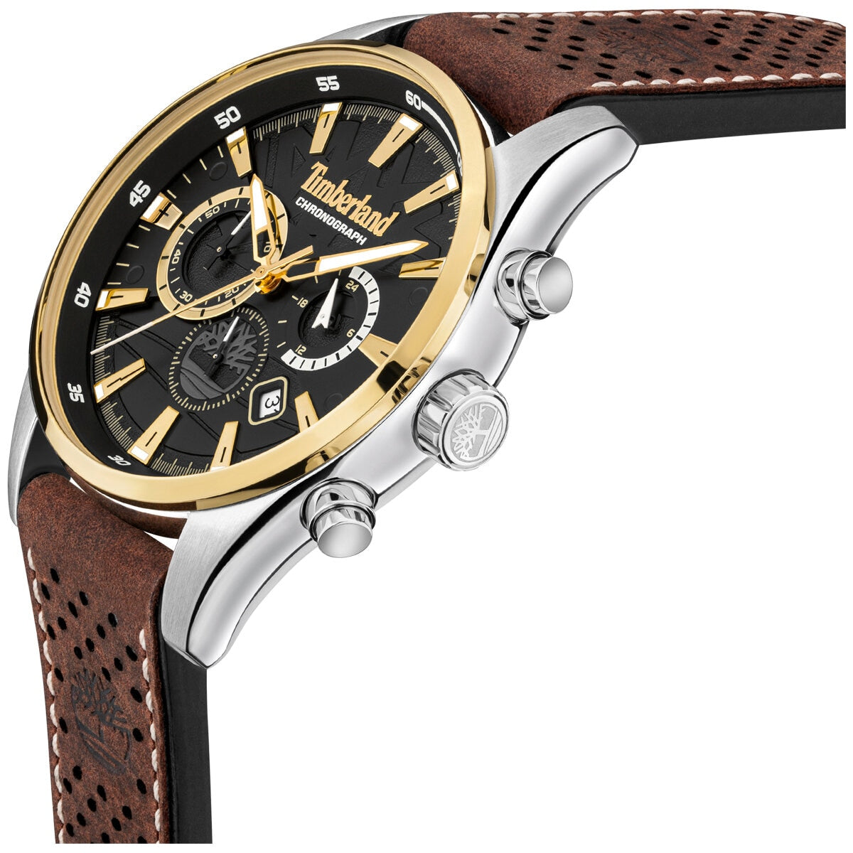 Timberland Men's Aldridge Black Dial Chronograph Watch TDWGC2102402 - SuperSaverAU - view 2