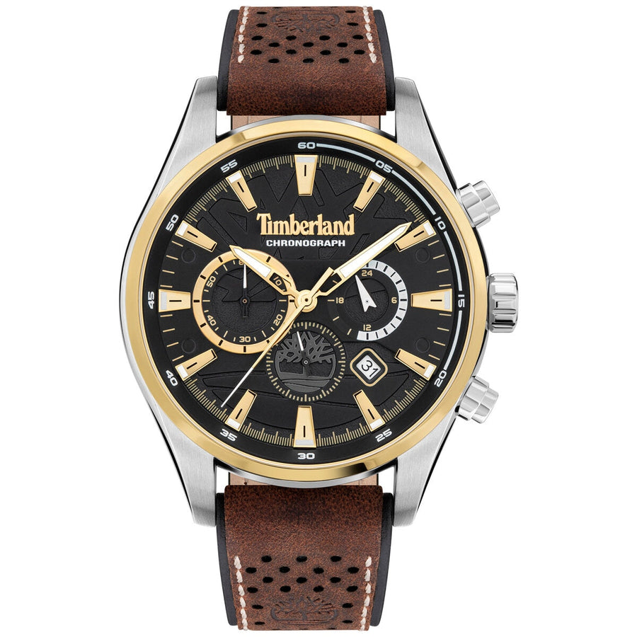 Timberland Men's Aldridge Black Dial Chronograph Watch TDWGC2102402 - SuperSaverAU - view 1