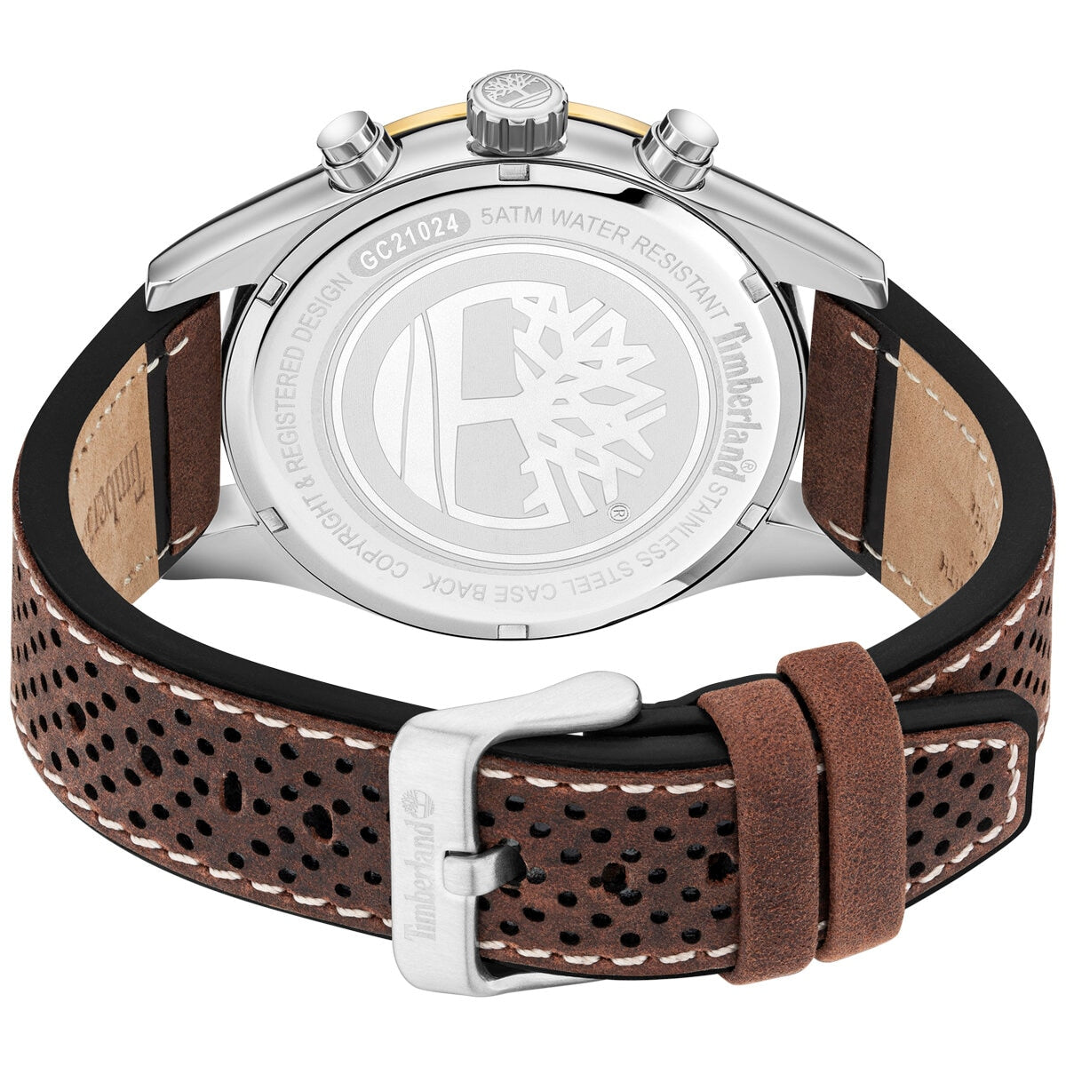 Timberland Men's Aldridge Black Dial Chronograph Watch TDWGC2102402 - SuperSaverAU - view 3