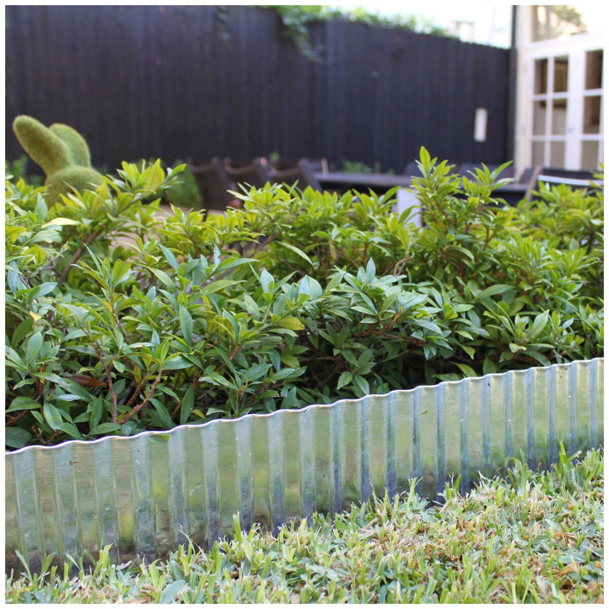 Greenlife Garden Border Edging Corrugated Galvanised Steel 6m x 150mm 2 Pack — image 2