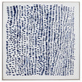 CAFE LIGHTING & LIVING Enhanced Canvas Print Blue/White 1290x1300mm, Framed - SuperSaverAU - view 1