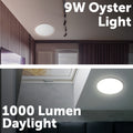 Verve Design Dion 9W 25cm Oyster LED Ceiling Light White Hardwired ACL440