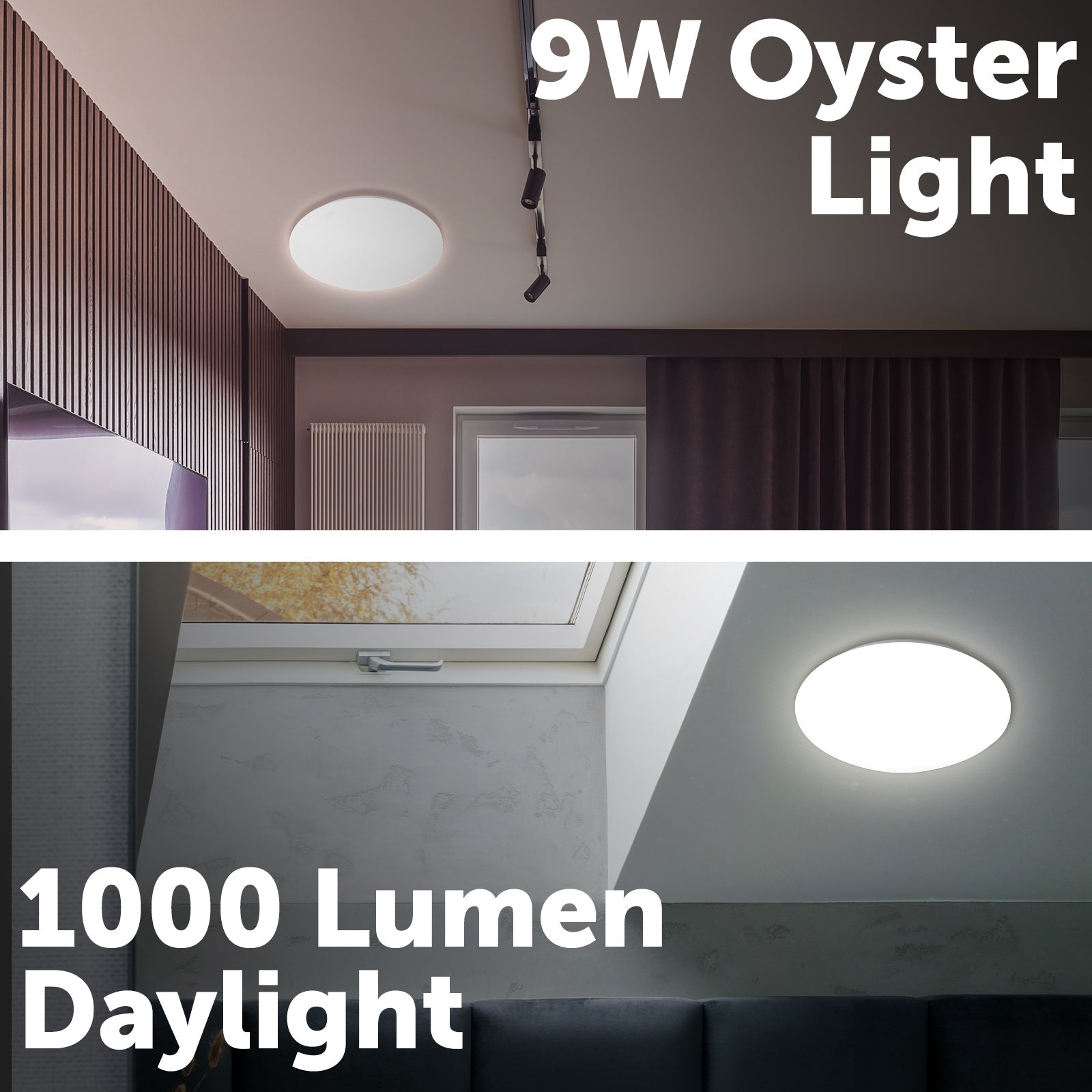 Verve Design Dion 9W 25cm Oyster LED Ceiling Light White Hardwired ACL440
