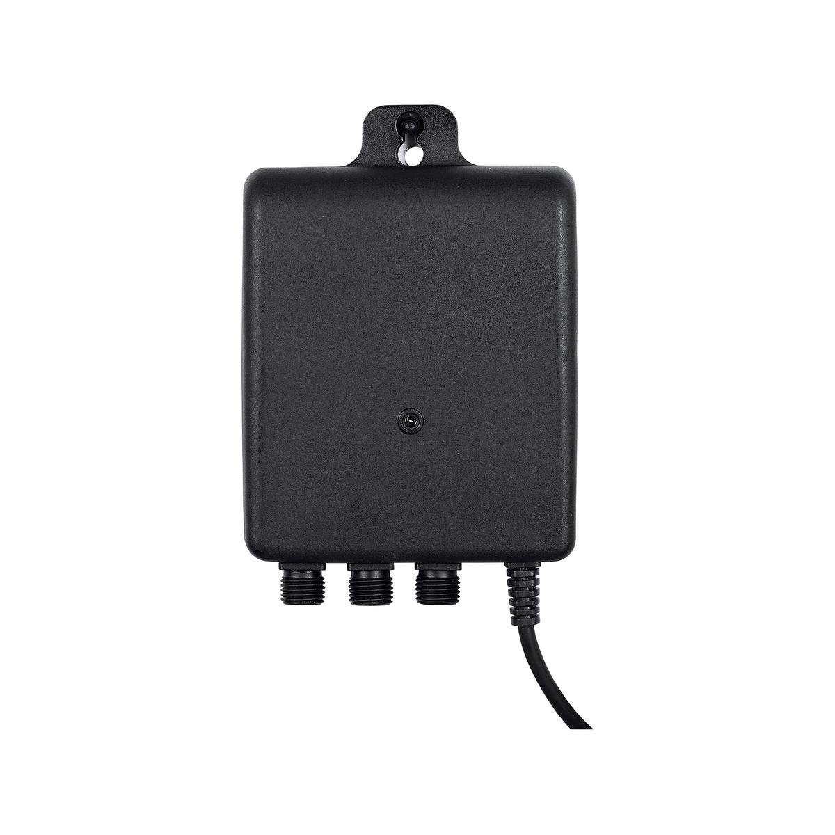 Brilliant Smart Black Combi Wi Fi Controller & 60W Transformer - IP65 Weather-Resistant - Outdoor Use - SuperSaverAU - view 1