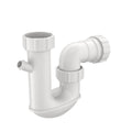 Caroma P Trap - 50mm - White - Plastic - Watermark Approved - SuperSaverAU - view 1