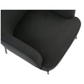 ONEX HuGo Upholstered Armchair Black - SuperSaverAU - view 4
