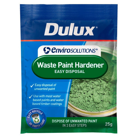 Dulux Waste Paint Hardener - 25g - Green - Solid Waste Disposal - SuperSaverAU - view 1