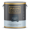 Porter S Washable Paint - 2L - Gunmetal Grey - Eggshell Finish - 162mm x 156mm x 141mm - SuperSaverAU - view 1