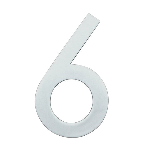 Sandleford 90mm Glow In Dark Acrylic House Number 6 - Strong Adhesive - SuperSaverAU - view 1