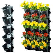 Maze QUINT Vertical Garden With 8 Frames And 40 Pots - SuperSaverAU - view 1