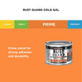 White Knight Rust Guard Cold Gal Grey Primer Paint 100ml