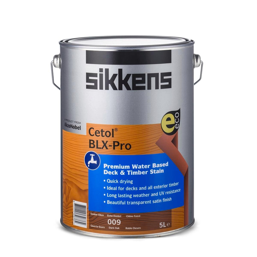 Sikkens 5L Dark Oak Timber Stain - Water Based - Quick Drying - UV Resistant - SuperSaverAU - view 1