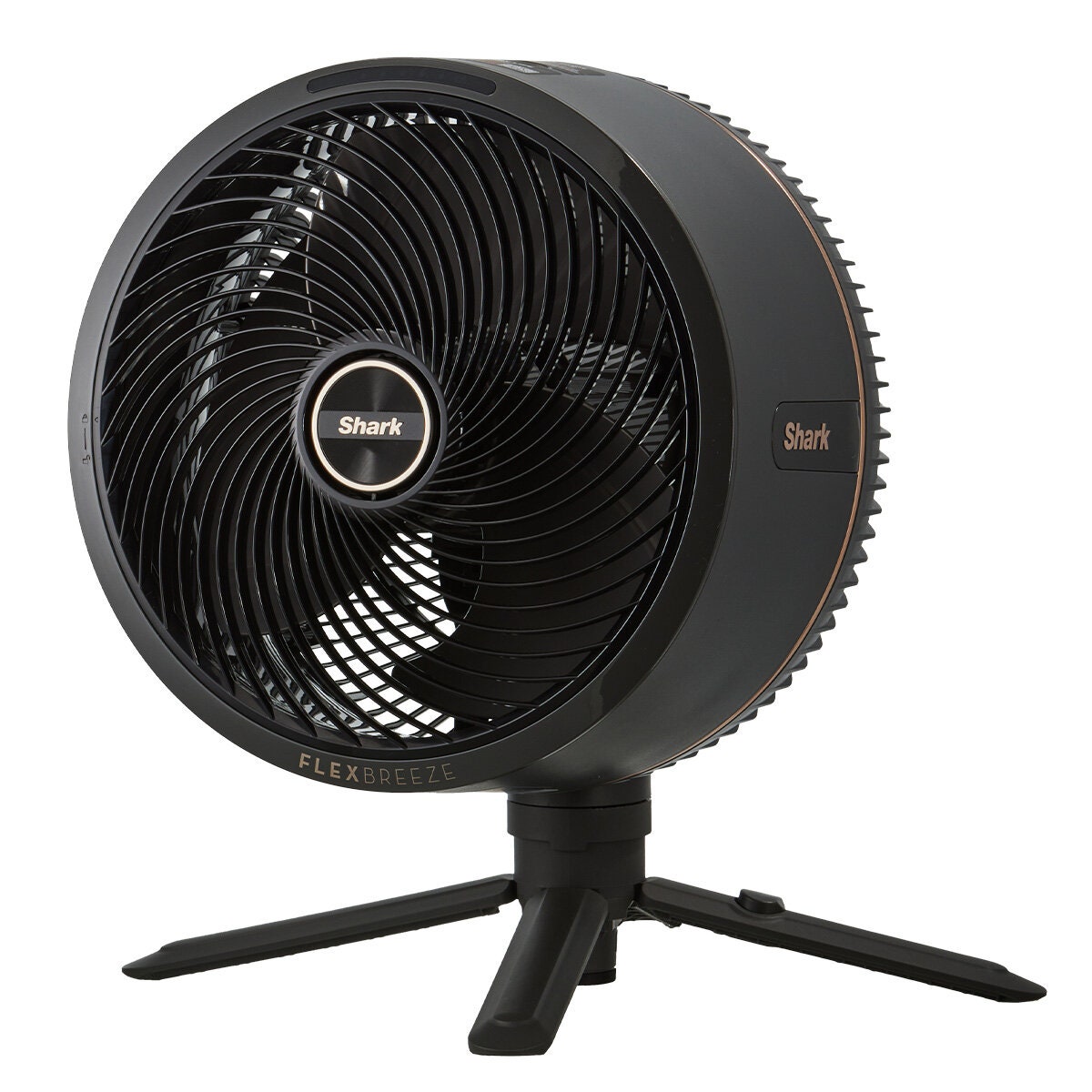 Shark FlexBreeze pedestal fan - Black - corded or cordless - 3 speeds - remote and cover - FA200