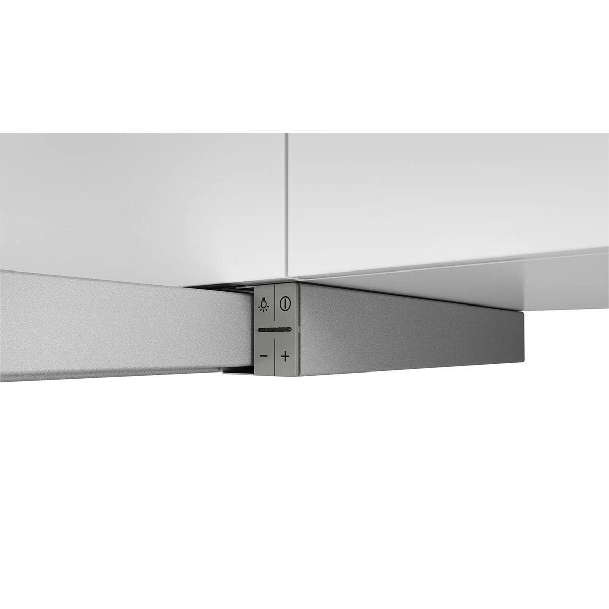 Bosch Series 4 90cm Slideout Rangehood - Stainless Steel Facia, 729m³/h Max Air Capacity, LED - DFS097A51A