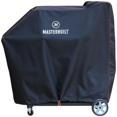 Masterbuilt charcoal grill cover - water-resistant UV-resistant fabric, PVC liner, black - MB20080220
