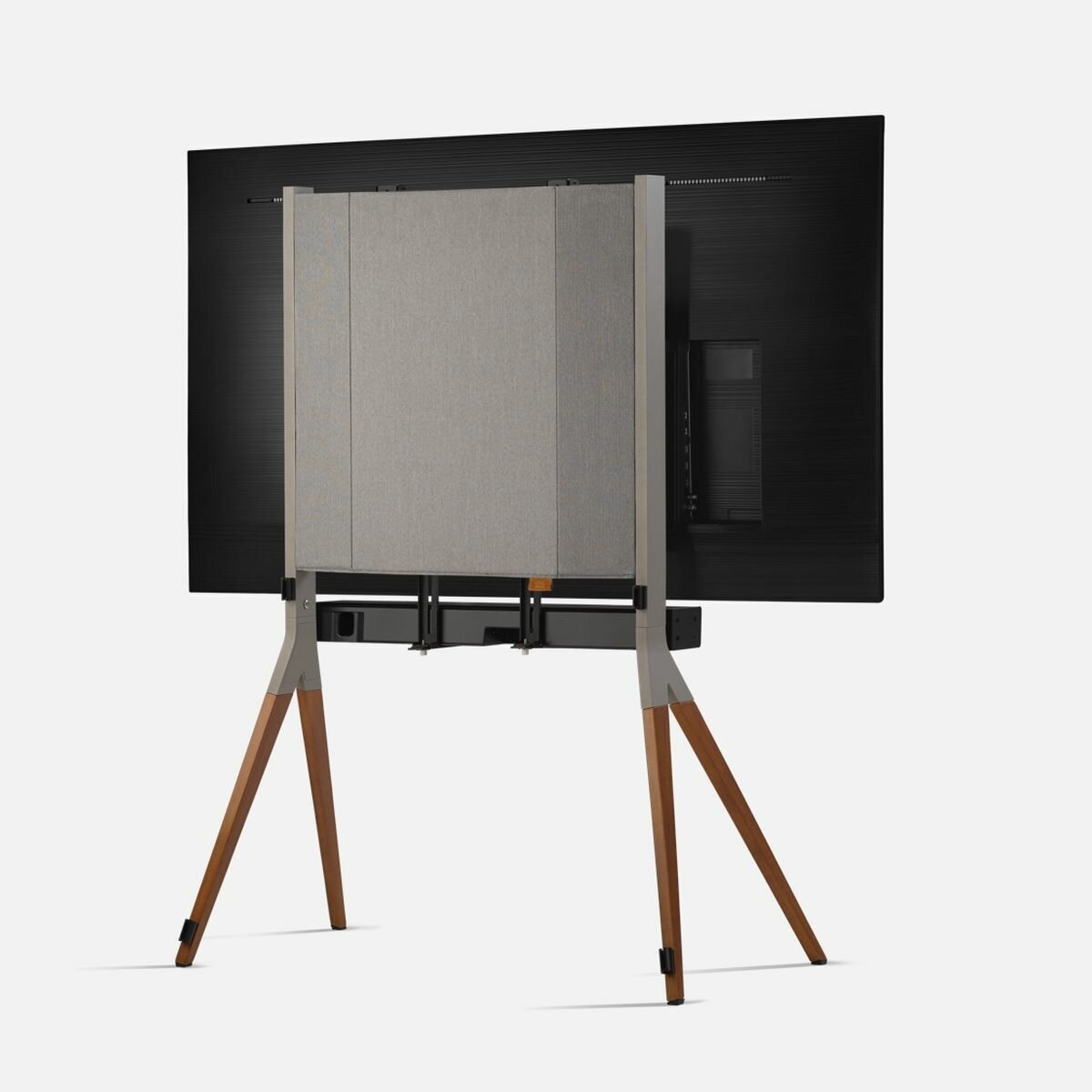One For All Falcon Universal TV Stand - Walnut and Gun Metal - 50kg Weight Support - UE-WM7481