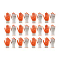 12 Pairs Latex Coated Work Gloves Anti Slip Grip for Warehouse and Garden Labour - view 2