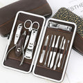 12-Piece Manicure and Pedicure Kit with Stainless Steel Nail Clippers and Case - view 3