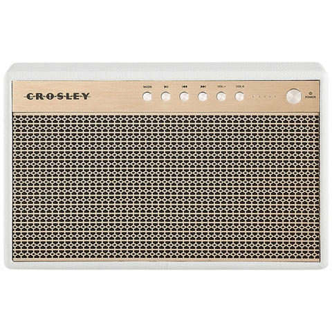 Crosley Montero Bluetooth Speaker, 20 Watt, 8 Hours Play, USB Port, White - SuperSaverAU - view 1