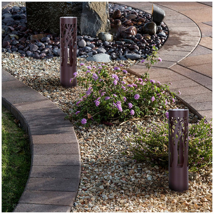Tommy Bahama LED Solar Bollard Light 6 Pack