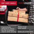 Quickloader 25kg Grip Carry Strap 2.5m - Red