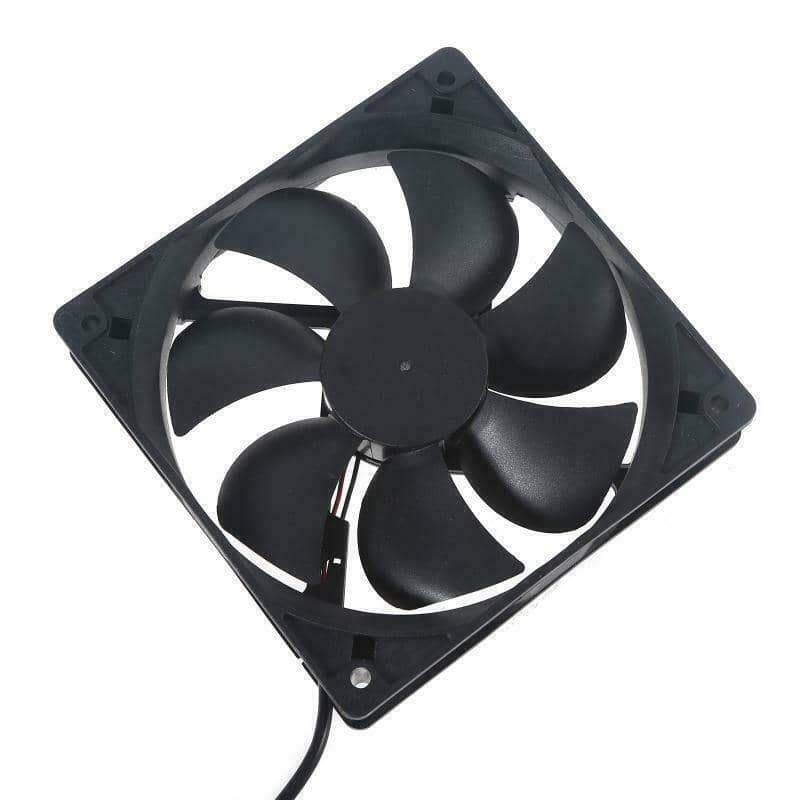 120mm Silent USB Cooling Fan for Computer Case, Pack of 2 - view 4