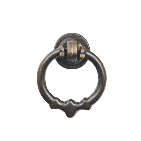 Prestige Pull Knob - 35mm - Zinc Alloy - Antique Brass Finish - SuperSaverAU - view 1