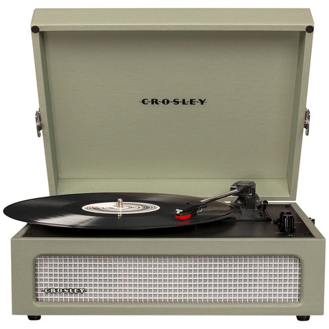 Crosley Voyager Turntable Sage, Bluetooth, 3-Speed, Lightweight, RCA Outputs - SuperSaverAU - view 1