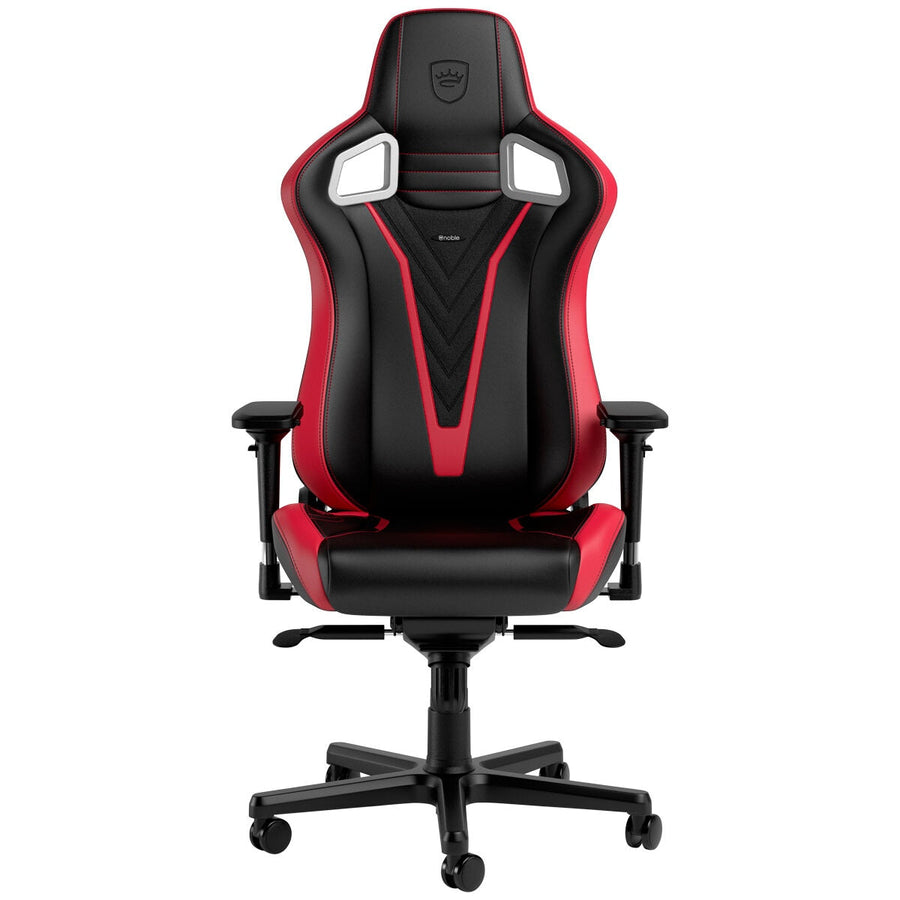 noblechairs Epic V Gaming Chair RedBlack - Ergonomic Design, Premium Materials, Adjustable Lumbar Support - SuperSaverAU - view 1