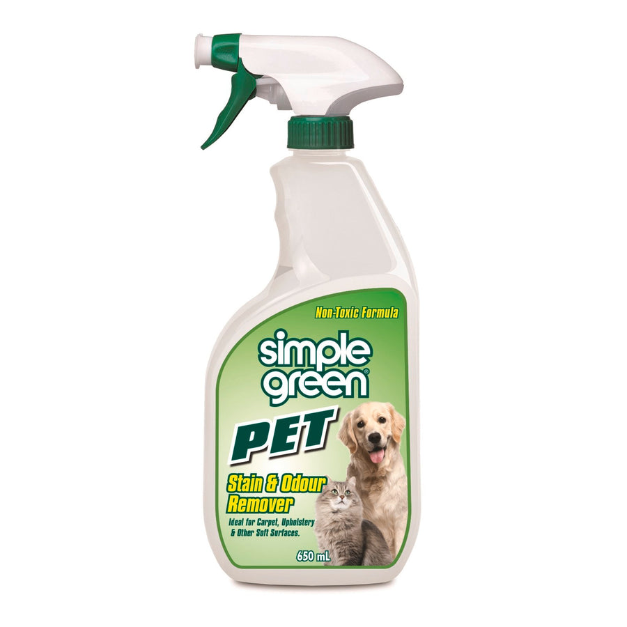 Simple Green Pet Stain & Odour Remover 650ml RTU Spray, Phosphate Free