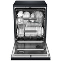 Haier 60cm Freestanding Dishwasher with Steam - 15 Place Settings - Black - Auto Door Opening - HDW15F3B1