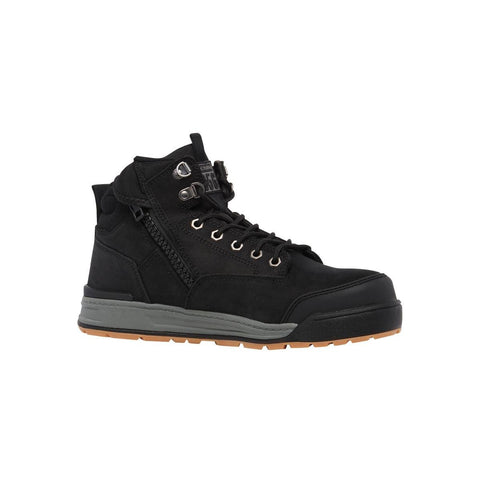Hard Yakka 3056 Safety Boot Size 7 - Black - Steel Toe - Heat Resistant - Slip Resistant - SuperSaverAU - view 1