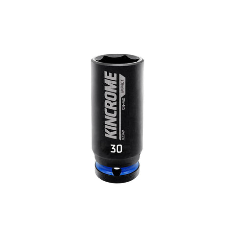 Kincrome 30mm 1/2" Drive Deep Impact Socket, 6 Point Cr-Mo
