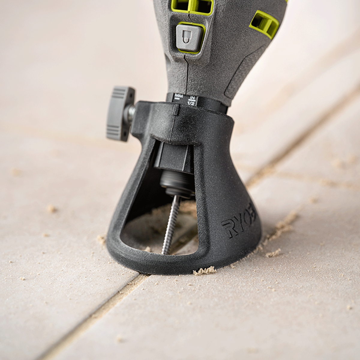 Ryobi Rotary Multi Material Cutting Set - 4 Pieces - 3.2mm Bits - Adjustable Depth - SuperSaverAU - view 3