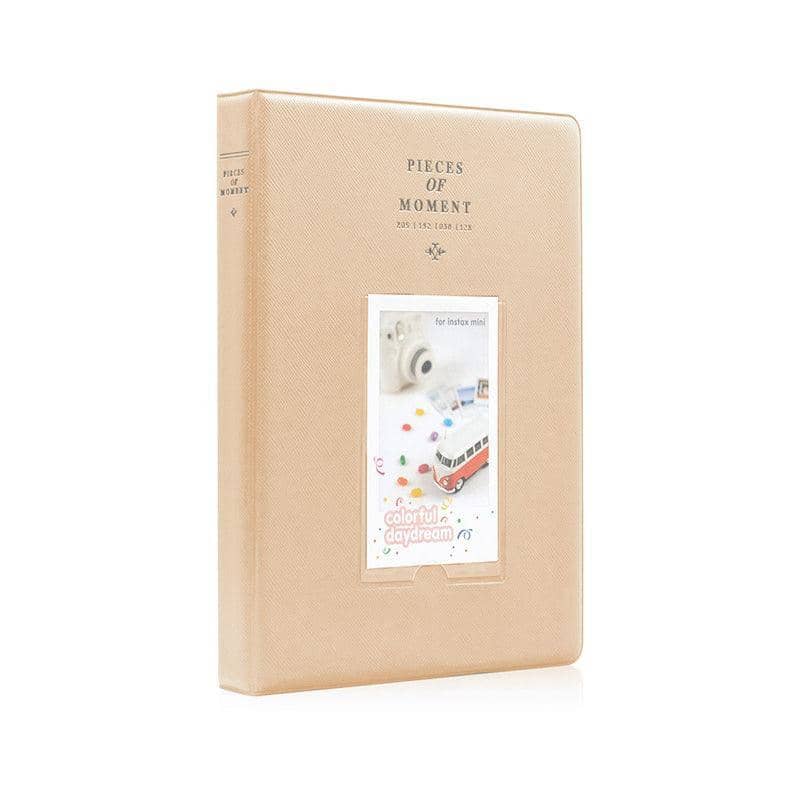 128 Pocket Photo Album for Polaroid and Fujifilm Photos - Beige