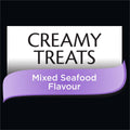Dine Creamy Treats Cat Treats - 12g Mixed Seafood Flavour - 32 Sachets - Hand Feeding - SuperSaverAU - view 4