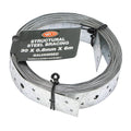 Airco Structural Galvanised Strapping 30mm x 0.8mm x 6m - Durable Bracing - SuperSaverAU - view 2