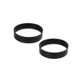 Jumbuck Egg Rings 2 Pack - 85mm Non-Stick BBQ Cooking Tools - Black - SuperSaverAU - view 3