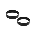 Jumbuck Black Egg Rings 2 Pack for BBQ