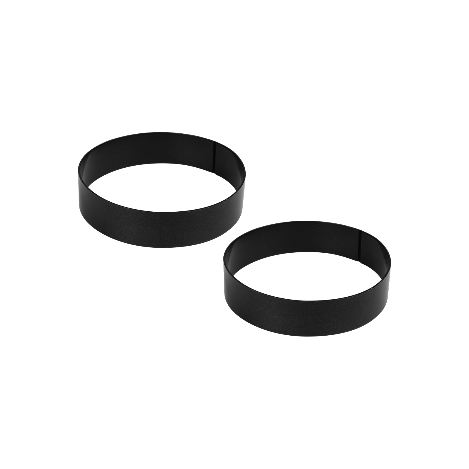 Jumbuck Black Egg Rings 2 Pack for BBQ