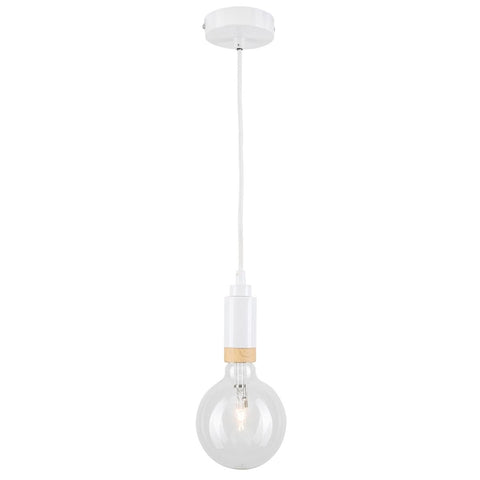 Brilliant Lighting Conway Suspension Kit E27 42W White Timber Adjustable - SuperSaverAU - view 1