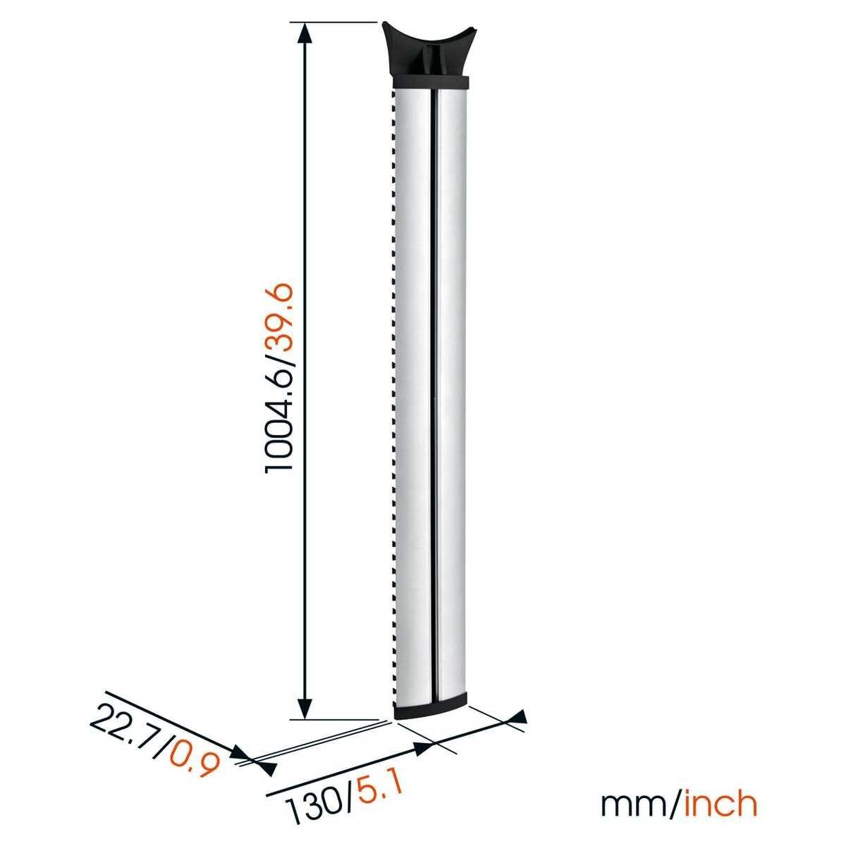 Vogel's cable column cable management system - Silver finish - Lifetime manufacturer warranty - NEXT7840