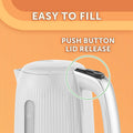 Sunbeam 1.7L White Brightside Kettle - Cordless - Auto Shut Off - 2400W - SuperSaverAU - view 5