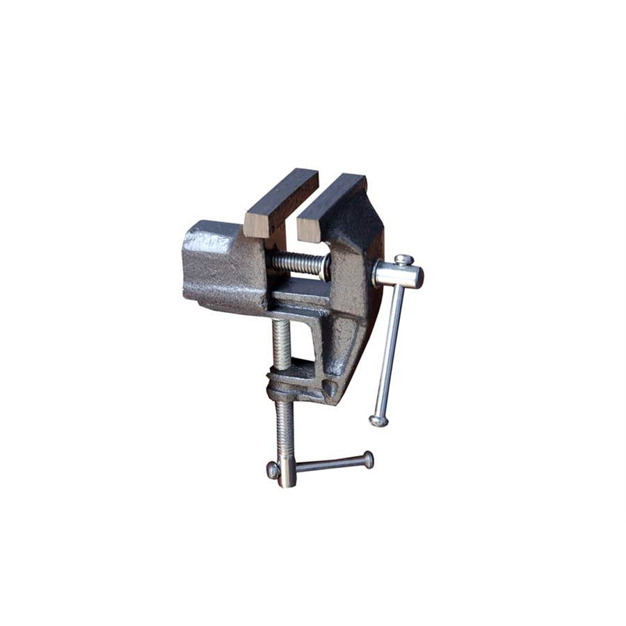Craftright 50mm Hobby Vice - Cast Iron, Table Mount, Black